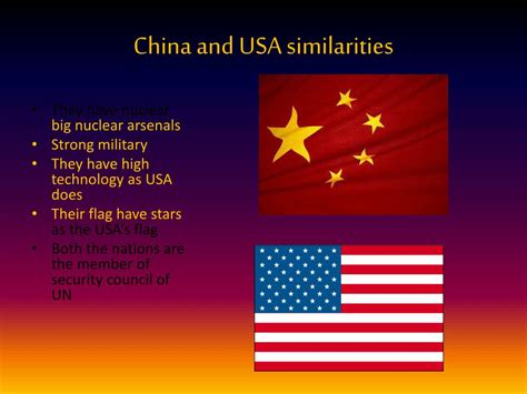 how are china and the us similar